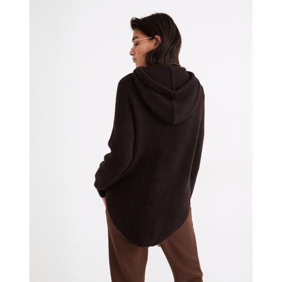 Madewell Wilmington Hoodie Sweater in Heather Parchment Size XS - Picture 3 of 10